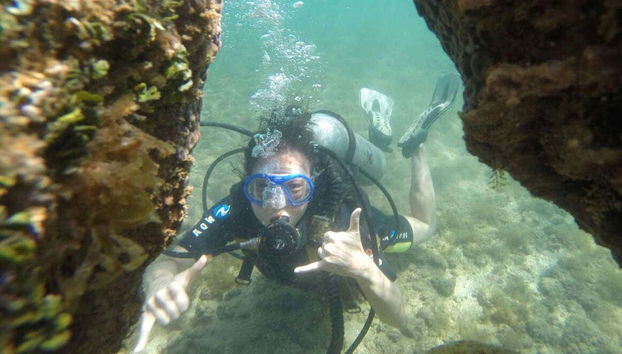 Isla de Caitá, en Morro de São Paulo, es un paraíso del buceo