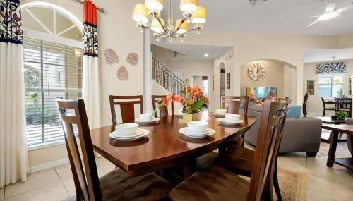 Resort Pool Spa Home Near Orlando Sleeps 10 - Foto 4