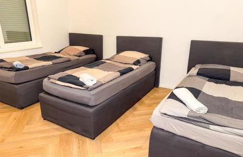 Ruhr Business Apartments Essen Apartment mit 5 Einzelbetten Privat Parkplatz - Foto 3