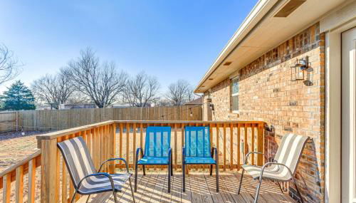 4 Mi to Dtwn Guthrie Family Home with Fire Pit! - Foto 2