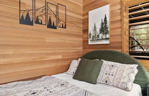 Treehouse Cabin Hot Tub Sauna Game Room - Foto 52