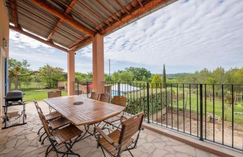 Le Mas du Miel d'Or, 12 pers, au coeur du Luberon, air-conditionné, piscine, propriété de 5000 m2 - Foto 7