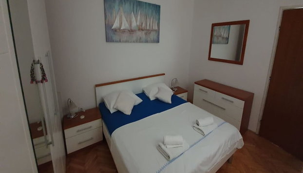 Spacious Apartment Steps From the Beach, With Private Terrace and Grill - Foto 2, Habitación