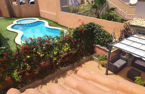 3 BDR House near La Zenia PRIVATE lounge terraces, fire places, BBQ, kitchen, parking - Foto 25