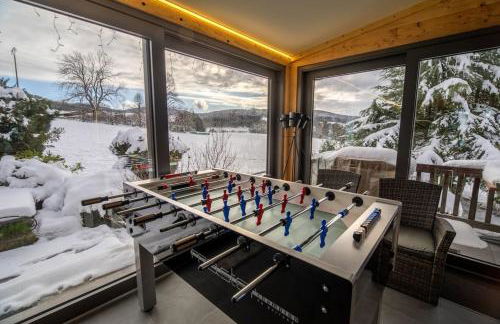 Pétillant Chalet aux 3 étangs avec SPA, Sauna et Véranda - Foto 47