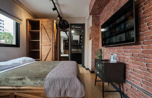 CPR26 - Studio Com Arquitetura Industrial no Juvevê- Curitiba - Foto 1