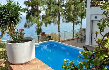 Villa's apartment on the beach, swimming pool A/C - Foto 1