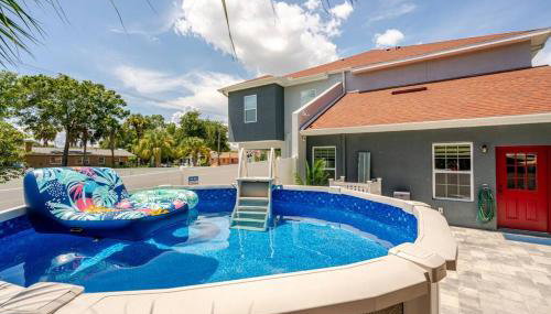4 Bedroom House Near Downtown Tampa Sleeps 12 Pool Private Patio Pet Friendly - Foto 3