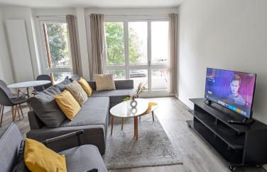 Évasion La Défense - Balcon & Wi-Fi, à 10 min de Paris - Foto 3