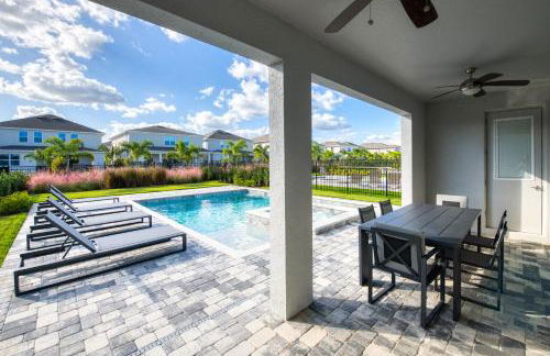 Elegant Home Near Disney With Private Pool, Foosball Table, Themed Rooms And Waterpark & Resort Access At Encore Resorts Reunion - 365Sf - Foto 5