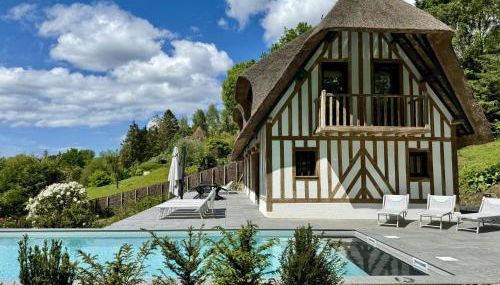 Villa Pier'Art - Piscine Jacuzzi Tennis Vue Mer - Photo 4, Garden, sunbed, Garden view