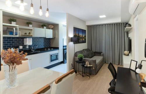 Luxo na Gleba com ar na sala e quarto, lava e seca e academia - Foto 25