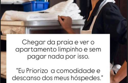 Flat Boulevard Riviera São Lourenço a 150m praia, Enxoval e Estrutura Completa - Foto 4