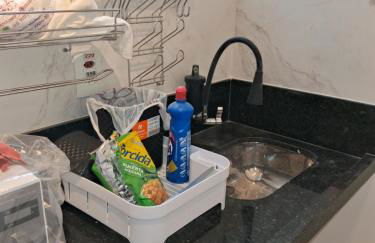 Studio Edifício Audax lindíssimo pé na areia - Melhor localização de São Vicente - Photo 4