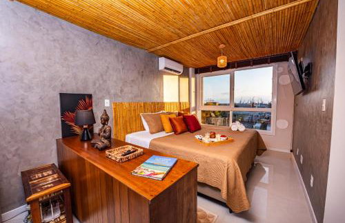 Studio a 500m do Mar, Piscina Borda Infinita, Academia, Terraço com Vista, Café no 1º Dia, Self Check-in e Lavanderia - Photo 40