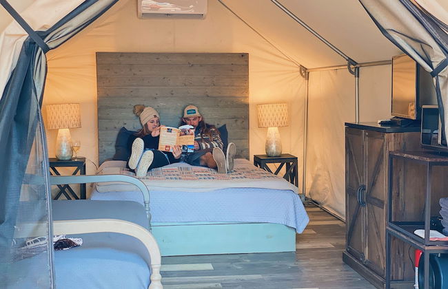 2 Son's Blue River Camp - Glamping Cabin - Foto 13