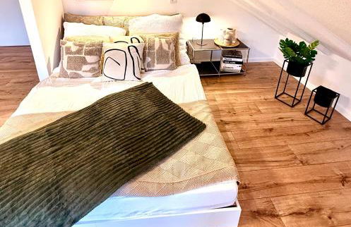 Rooftop Lounge Apartment 7 - Stilvoll wohnen nahe der Uniklinik Homburg - Photo 14