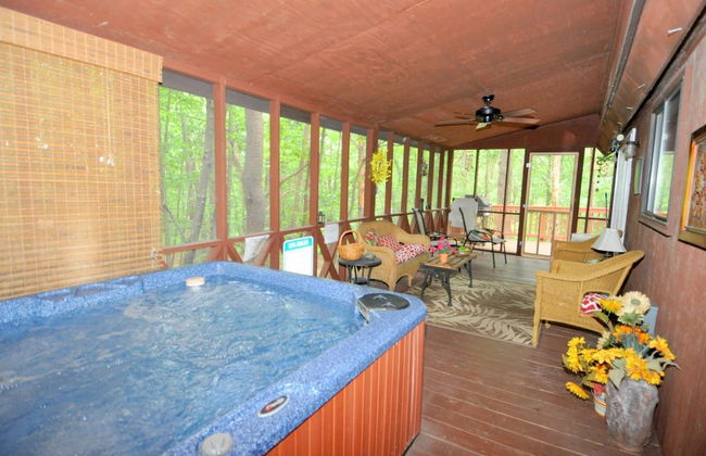 Fox Hollow - Cozy Den With a Hot Tub - Foto 18