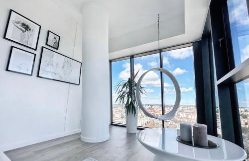 Apartament White Sky 20 Hanza Tower- Free parking - Foto 13