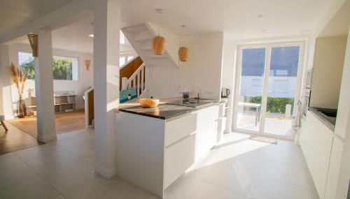 Ty Meham, à 700m de la plage et Meneham, grand terrain calme - Foto 4, stove, dishwasher, pet friendly, minibar