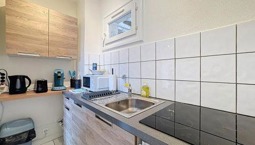 Studio 2 personnes avec parking et balcon Proudhon - Foto 5