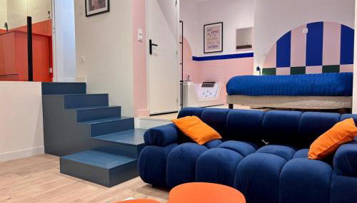 Appartement Thème Années 60' l Baignoire Jets l Clim l Netflix - Foto 1