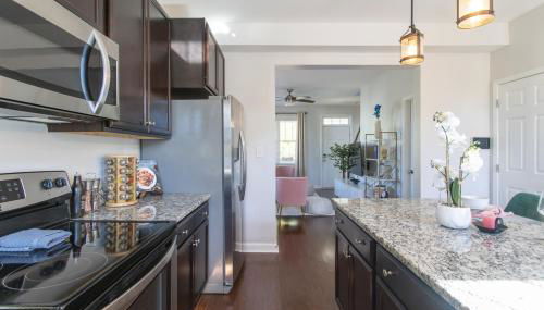 Fam-Biz Friendly 3BD with Fire pit & BBQ - Downtown - Foto 5, stove, dishwasher