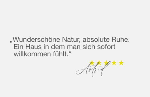 Natur-Ferien-Haus, Klein Rosenburg, Design-Ferienhaus an der Burg, Wallbox, 100Mbit WLAN & Zaun - Foto 2