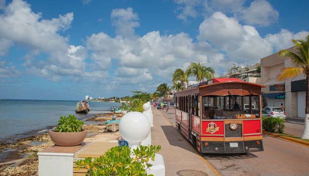 Touring Cozumel by tram
