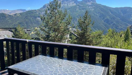Studio terrasse sud vue montagnes Pra Loup 1500 - Foto 4