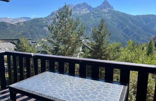 Studio terrasse sud vue montagnes Pra Loup 1500 - Foto 1
