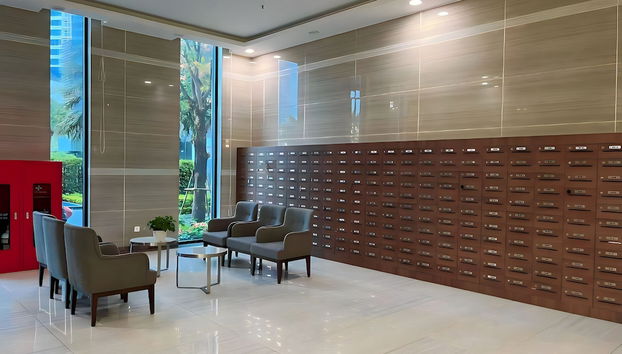 Zona de estar del vestíbulo