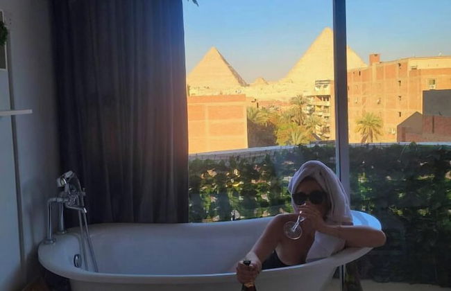 Pharaoh pyramids view - Foto 12