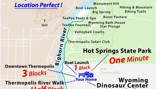 Top Property, Fishermen, Pool Passes, One Minute To The Hot Springs, Location Perfect & Amenity Rich, Pup Friendly, Discover An Exceptional Wyoming Stay, Thermopolis River Walk Home at Hot Springs State Park, 'Where Families and Fisherman Stay' - Foto 3