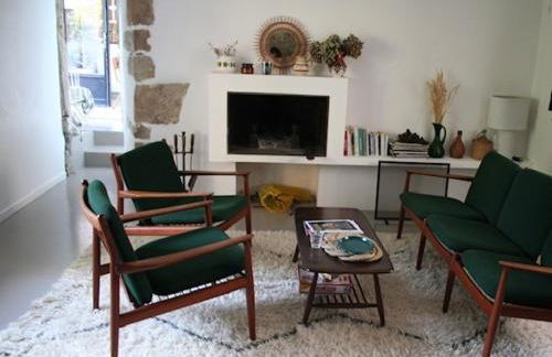 Maison de charme, jardin clos sud, terrasse, 2 minutes plages, au cœur du village de Piriac, 4 chambres 2 SDB. - Foto 14