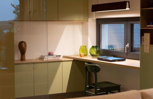 Nowoczesny dom nad jeziorem Zarybinek-Mazury Rybno, z własnym dostępem do linii brzegowej oraz łódką - Foto 32