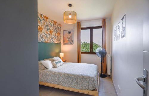 Paris au PETIT SÉSAME jacuzzi cosy Stade De France 6 personnes Wifi Terrasse Parking privé - Foto 13