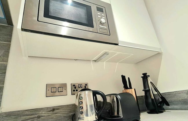 1-bedroom Aprt in Salford- Freeparking- Sleeps3 - Foto 8