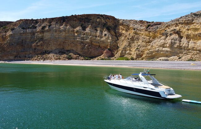 Yate privado de día completo desde lagos con bebidas, tapas, tablas de paddle y kayak. - Foto 20
