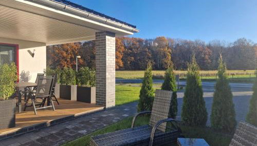 Rosenhaus Nähe Bodden und Ostsee an den Kranichfeldern - Foto 4