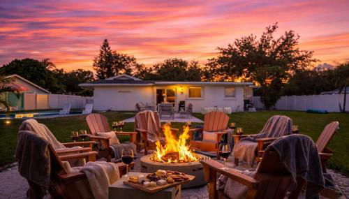 Palms Oasis with Salt Pool Movies Firepit Golf - Foto 4