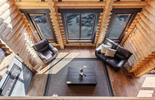 Log House Chalet, Volleyball field, Sauna, Hot Tub - Foto 55