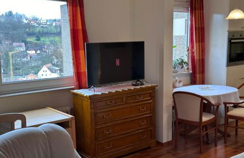 Ausblick Spessart Ferienwohnung nähe Therme und Salzgrotte - Foto 4