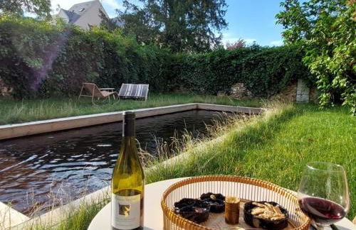 Maison historique au cœur de Nogent-le-Rotrou, 6 chambres, piscine chauffée, idéal pour familles et amis - FR-1-581-121 - Foto 19