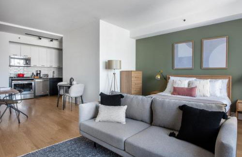 FiDi Studio w Gym Lounge Complete Gym NYC-499 - Photo 1