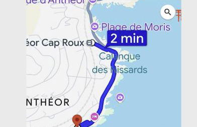 Charmant petit appartement vue mer et corniche Esterel - Foto 15