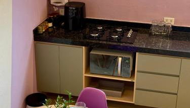 Studio Vida - Ar e Garagem no Centro Histórico São Sebastião - Foto 3, stove