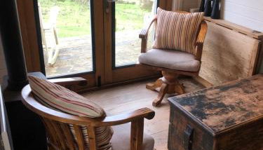 The Goods Wagon, private garden and stunning views - Foto 3