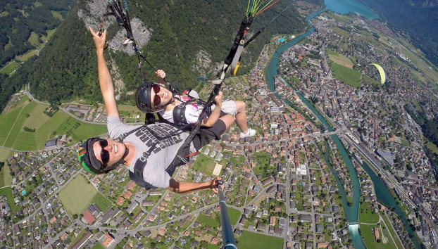 Paragliding in Interlaken - Foto 3, Enjoying the flight