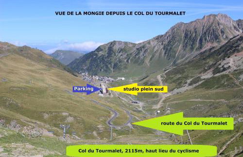 Studio pied de pistes avec place de parking privé extérieure LA MONGIE TOURMALET - Pic du midi - Foto 27